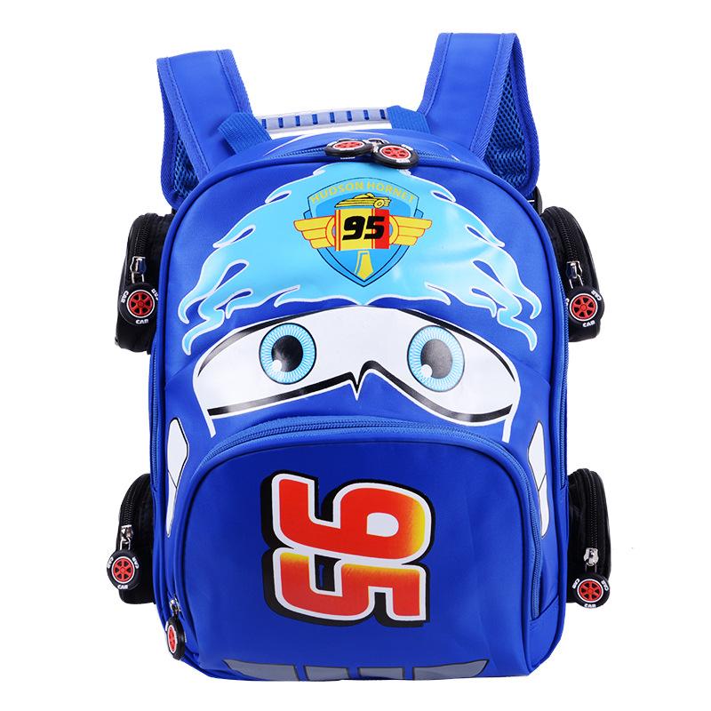 Disney Children's Backpacks, Cute Red Backpacks for Boys, with Cartoon Cars