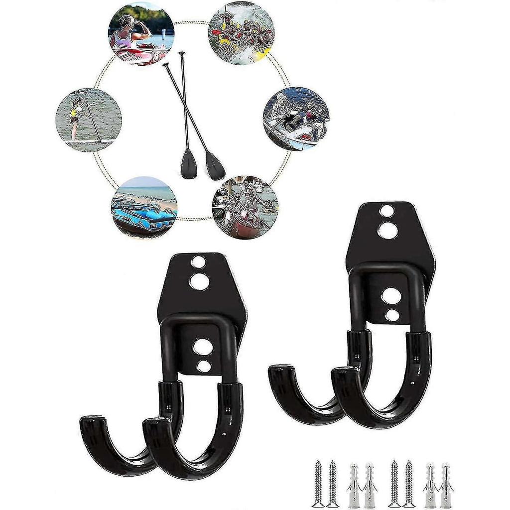 2 stuks Kajak Peddel Houders Rek, Kajak Peddel Wandhanger, Peddel Montage Hanger
