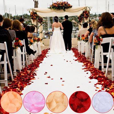 1000 Stück Künstliche Rosenblätter Stoff Imitation Blütenblätter Haus Hochzeit Dekoration