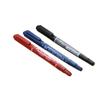 2Pcs/set Thin Pen Tip Tattoo Skin Marker Pen Black/Red/Blue Ink Dual-Tip Tattoo Makeup Pen  Graffiti