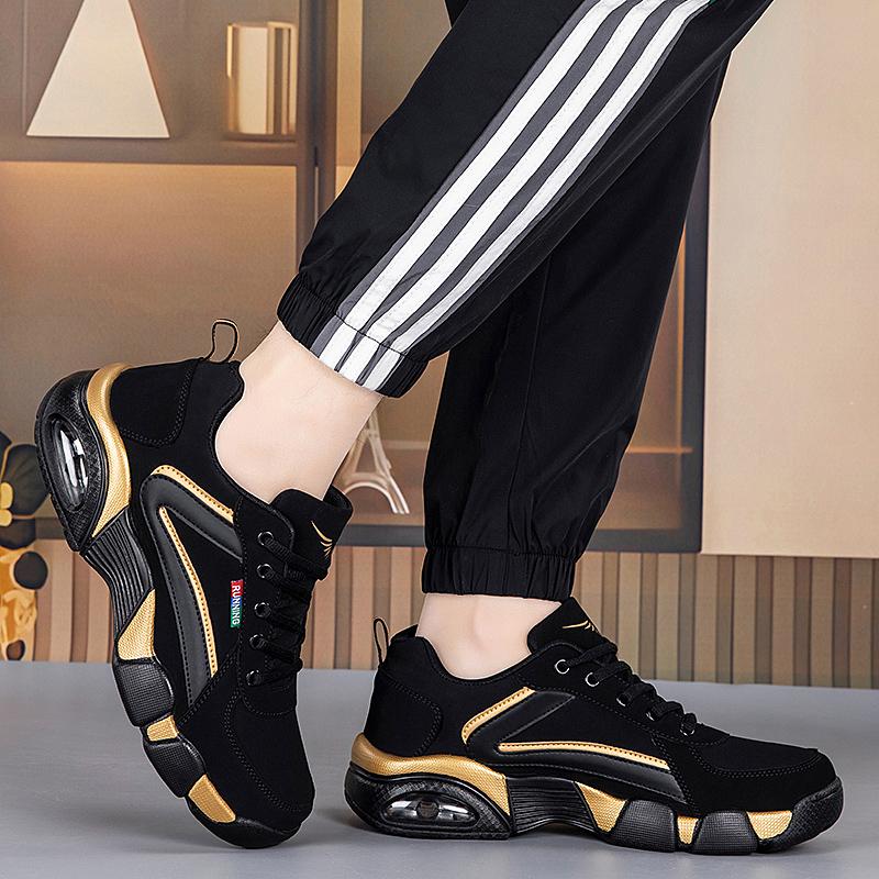 TUINANLE Spring Sneakers Men's Outdoor Breathable Walking Sneakers Soft Sole Men Driving Shoes