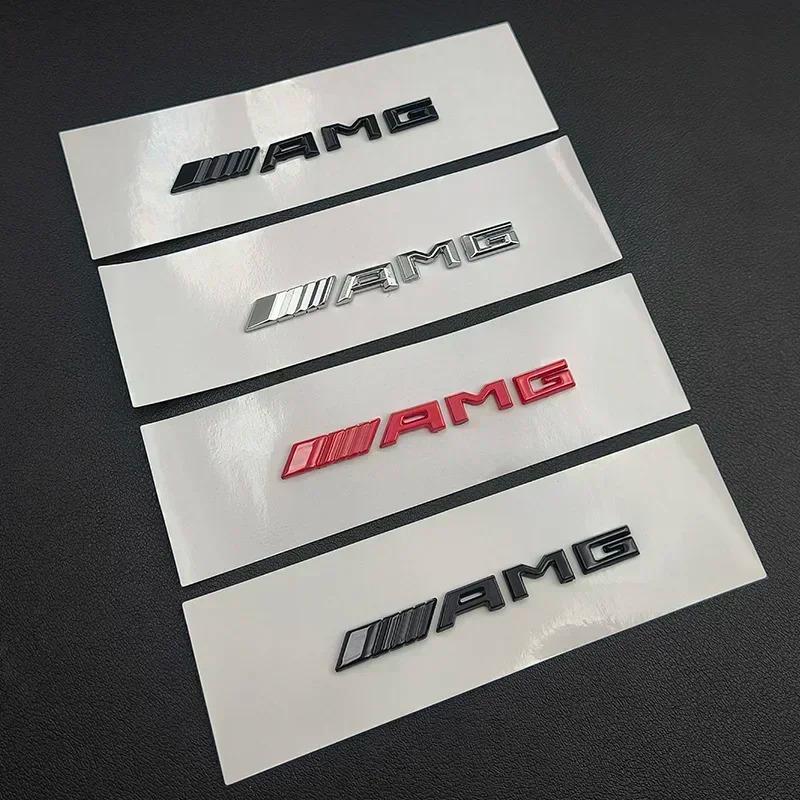 Car Emblem Sticker Accessories For Mercedes Benz AMG 4 Matic Brabus Maybach Smart W204 GLC CLA GLK W205 W203 W206 W108 W124 W126 NL6