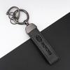 JCRZ5 Leather Car Styling Keychain Pendant Keyring Accessory For KIA KN Forte Sportage EV9 Stonic K2 K5 Ceed Proceed GT Line Soul Flip