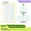 Correction Tear-Off Sticky Notes for First-Grade Math, Pinyin, and Tianzige Practice