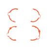 Protective Bumpers Rings for Flip Drones Accessories Propellers Guard AntiCollision Impact Protectors Props Bumpers Guard