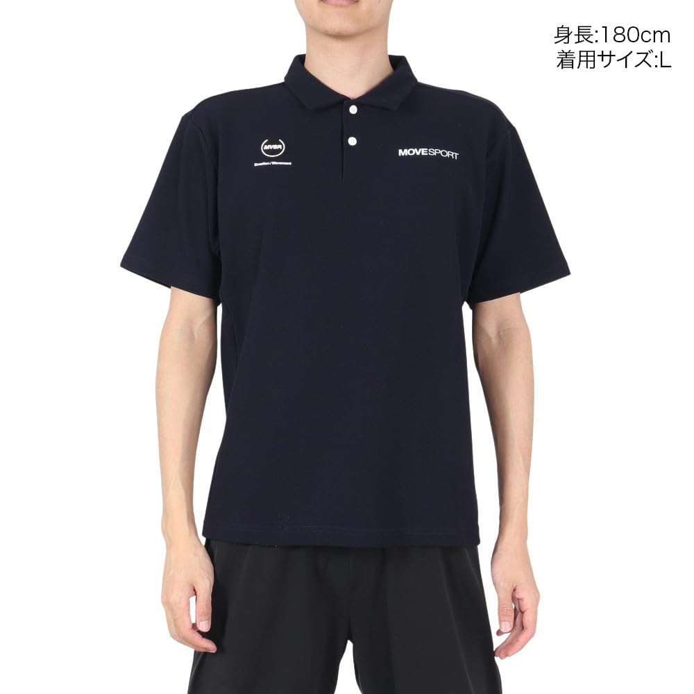 DESCENTE SUNSCREEN Demon Kanoko Back Logo POLO NV XO
