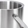 With Lid Stainless Steel Ice Bucket 3L Champagne Beverage Tub Portable Wine Chiller  Events