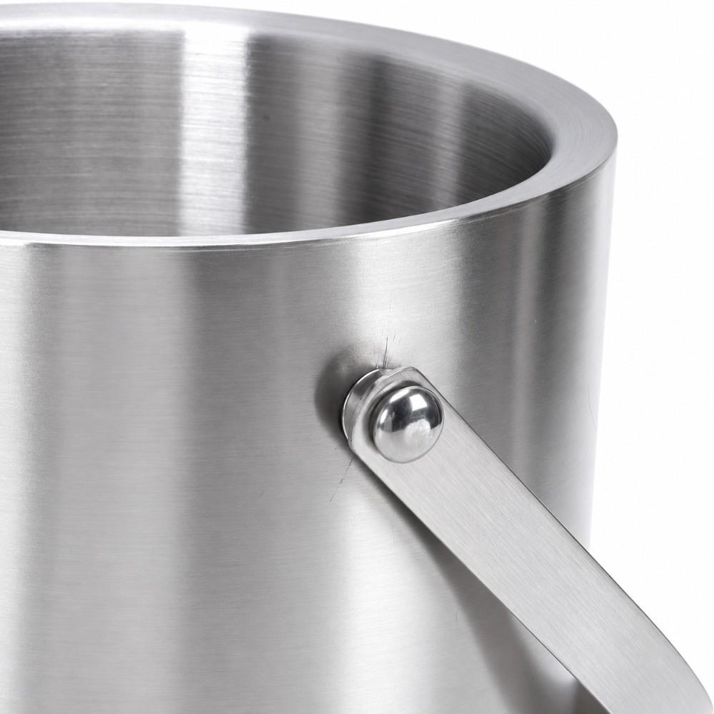 With Lid Stainless Steel Ice Bucket 3L Champagne Beverage Tub Portable Wine Chiller Events