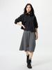 Uniqlo Brushed Jersey Midi Flare Skirt