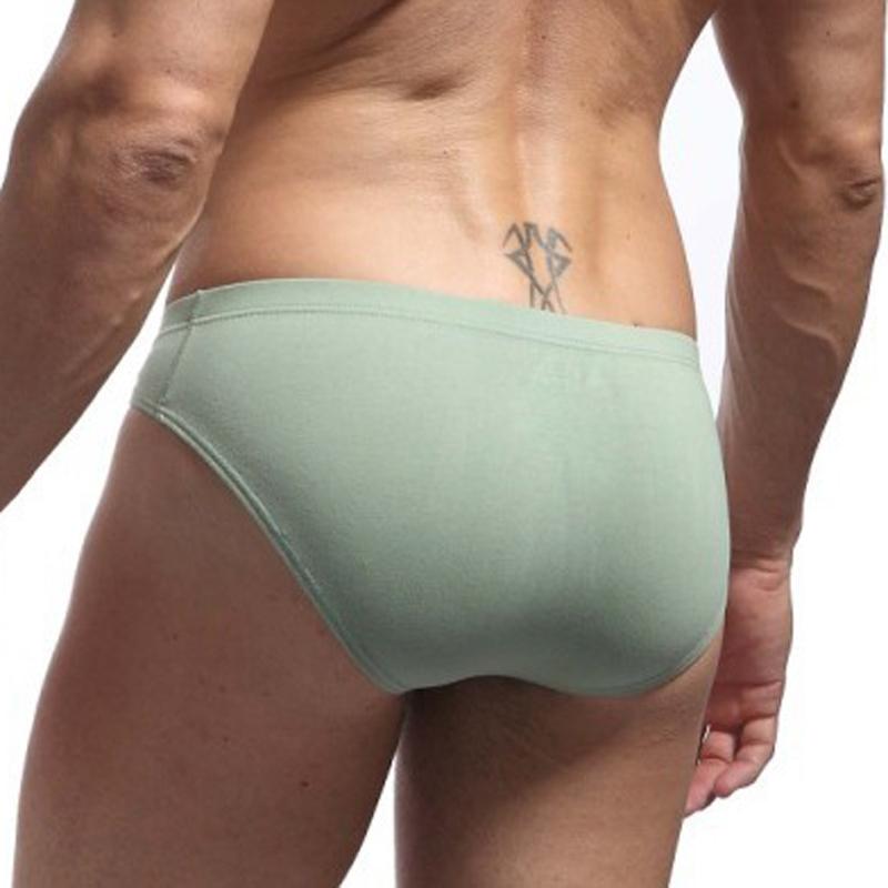 Sexy Men Underwear Briefs U Convex Big Penis Pouch Design Men Low Waist Briefs for Man Bikini