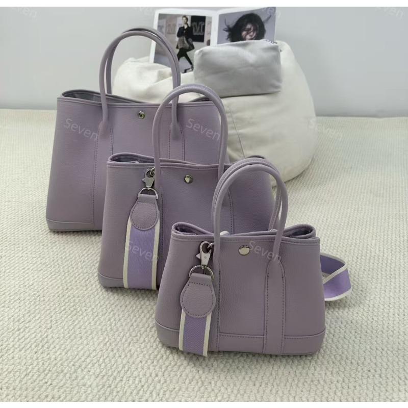 New garden bag leather tote bag cowhide handbag large capacity fashion women's bag trendy garden bag leather