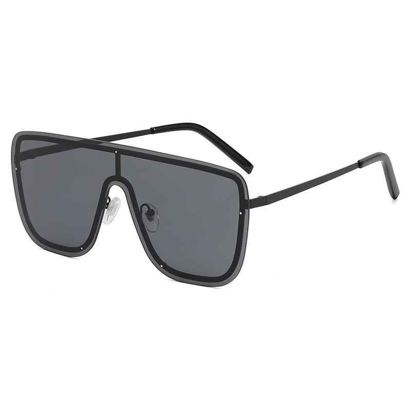 Retro Fashion Oversized Square Sunglasses For Women Men With Uv400 Protection For Outdoor Activities