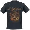 Nightwish Human Nature Ammonite Print T-shirt Men Women Symphonic Metal Band Unisex Short Sleeve Tee