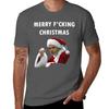 Bad movie Santa - Merry F cking Christmas Essential T-Shirt sublime tops street wear Blouse shirts graphic tee men