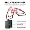 Real Soft Carbon Fiber Sticker For Kia Stinger CK 2019 2020 2021 2022 2023 LHD RHD Car Instrument AC Outlet Trim Accessories.