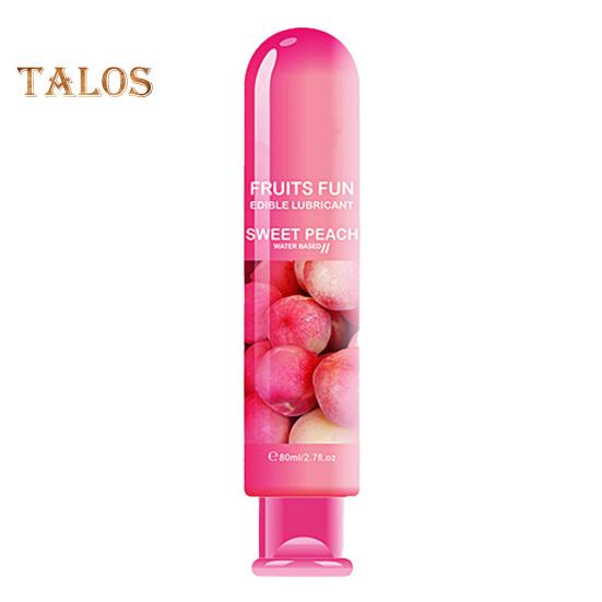 80ML Sex Lubricant Water Based Non-greasy Natural Plant Extract Pleasure Enhancer Non-staining Strawberry Blueberry Flavored Couples Lubricant Adult