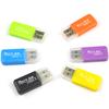 Portable USB 2.0 TF T-Flash Memory Card Reader Adapter for PC Laptop Computer