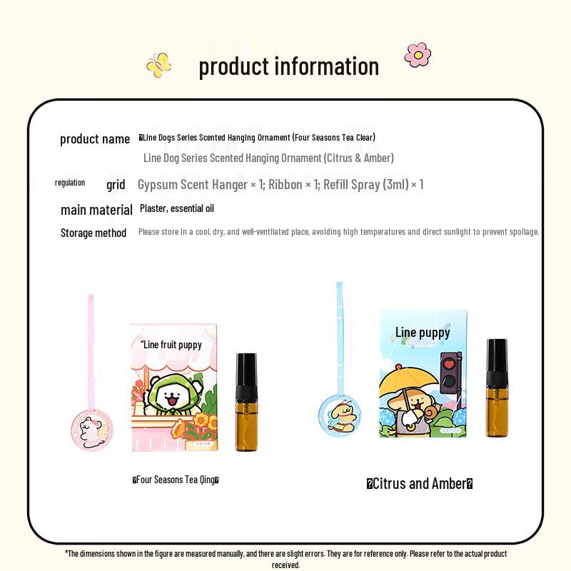 MINISO Line Puppy Series Fragrance Collection