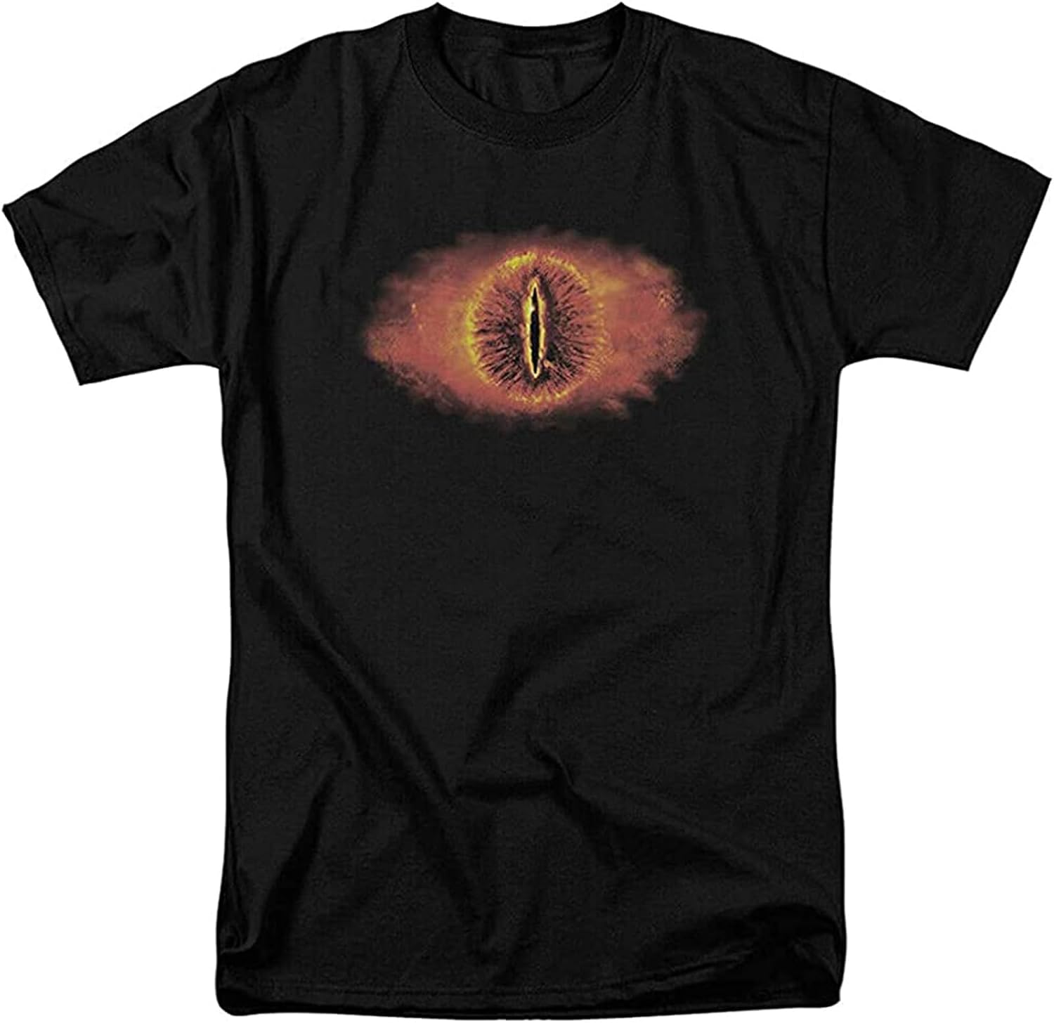 Lord of The Rings Eye of Sauron Men T Shirt Through M чёрный