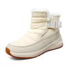 Women Warm Lined Boots High Top Shoes Winter Walking and Commuting Casual Outdoor Travel Seasonal Everyday Footwear Sizes 35-42