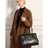 Top da Donna Borsa Sottobraccio in Vera Pelle Borse a Mano di Lusso da Donna in Vera Pelle Borse Tote da Pendolarismo ad Alta Capacità