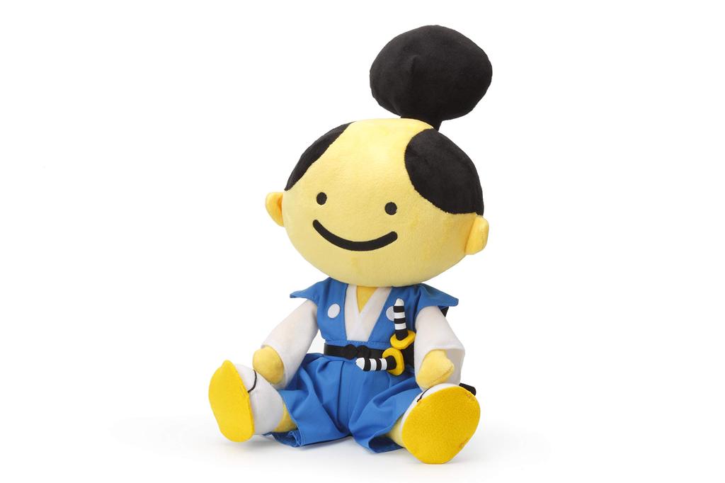 Young Plush Toy (Official Character Merchandise from the Jidaigeki Senmon Channel) Cute Japanese Character Merchandise Samurai Overseas Souvenir