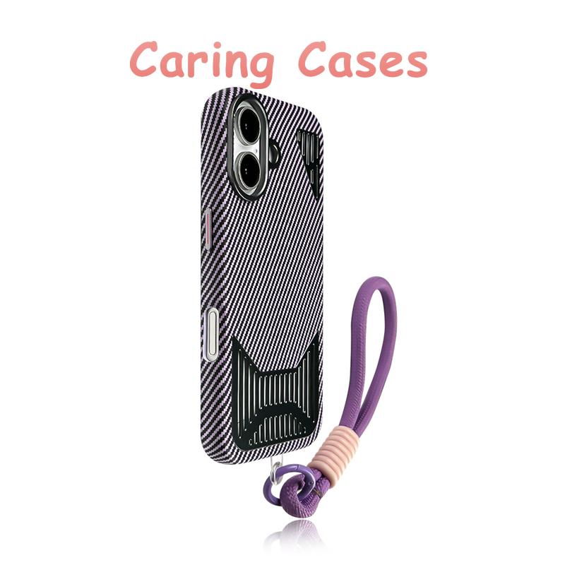 

For iPhone 17 Pro Max Case Vibrant Orange Carbon Fiber Magnetic Kevlar Aluminum Ventilation with iPhone 16 15 14 13 12 iPhone 16 Plus
