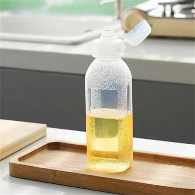 300ml 500ml Heat-resistant Plastic Kitchen Oil Bottle With Squeeze Control Mechanism Household Empty Bottle
