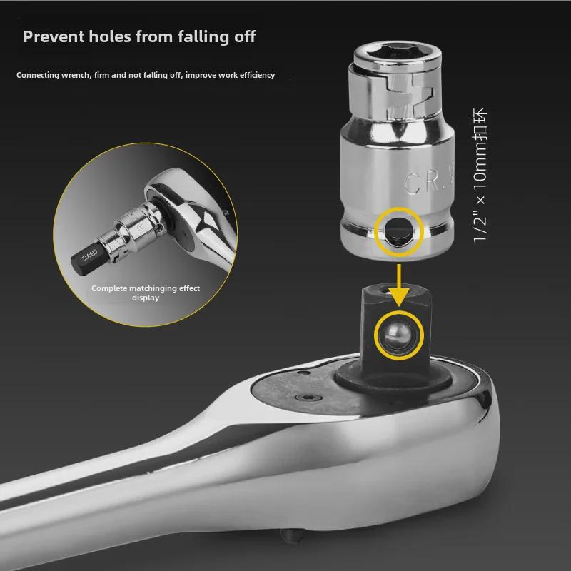 14-Piece Hex Socket Set for Electric and Pneumatic Wrenches – Sizes H6 To H14