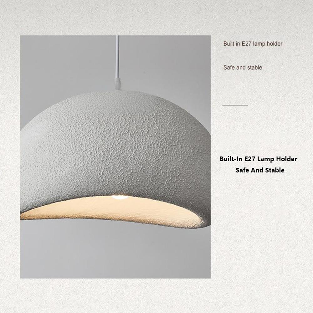 Wabi-Sabi Style Hanging Pendant Light  for Showrooms Restaurants Villas Living Rooms Dining Areas