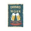 Beer Vintage Metal Tin Sign Chic Home Bar Cafe Poster Wall Decor Art Plaque Pub Tavern Retro Decorative Plates 20*30 CM