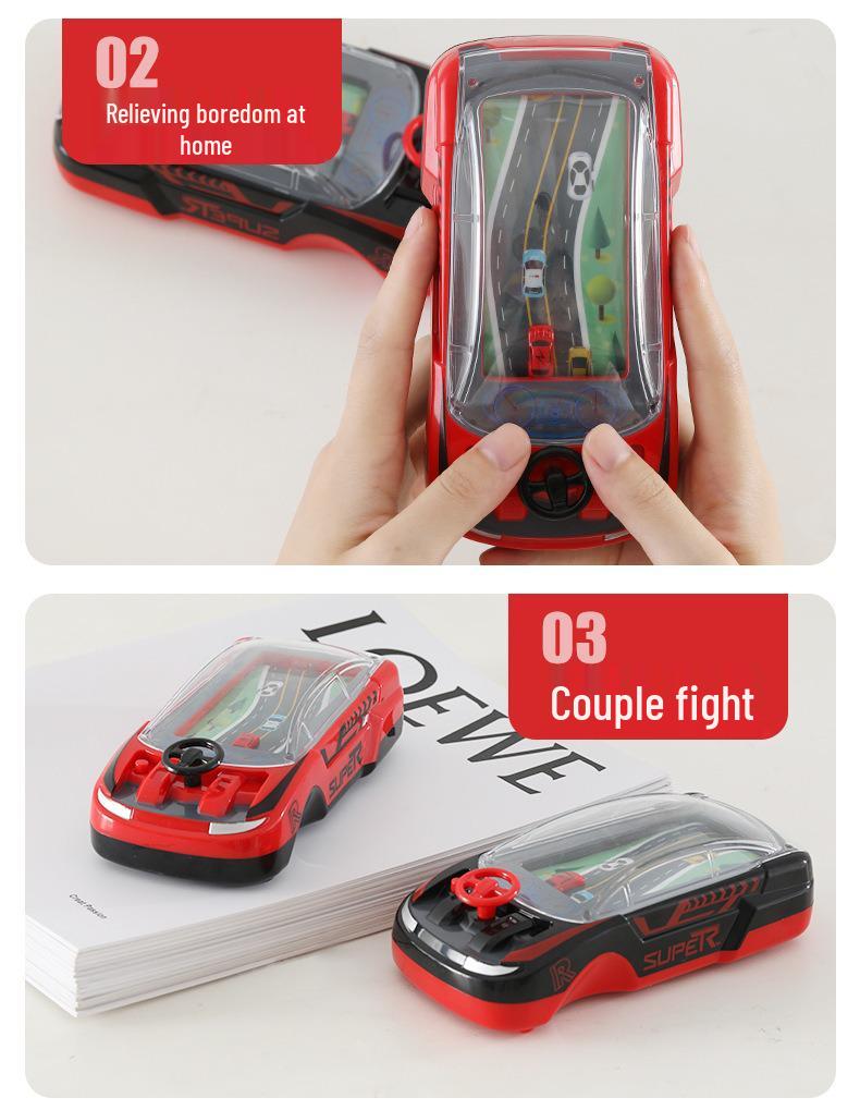 Kids' Racing Adventure Handheld Electric Game Console - Simulated Driving Toy for Boys and Girls