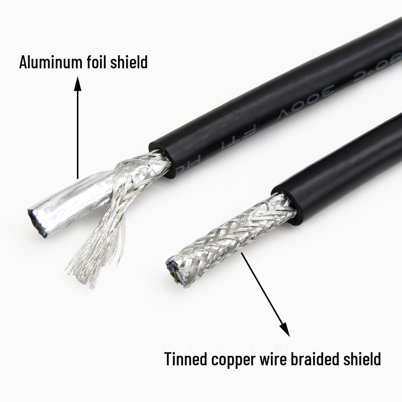 American Standard 2464 Multi-Core Shielded Signal Cable: 2/3/4/6/8/25 Core, Anti-Interference, 28/26/24 Gauge, 18 AWG