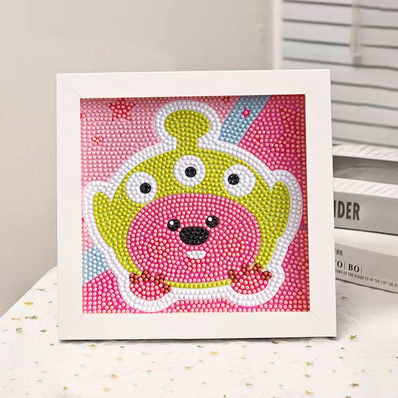 High-End Diamond Painting Diy Van Gogh Starry Sky Cat Creative Handmade Toy Table Decoration Diamond Painting With Frame