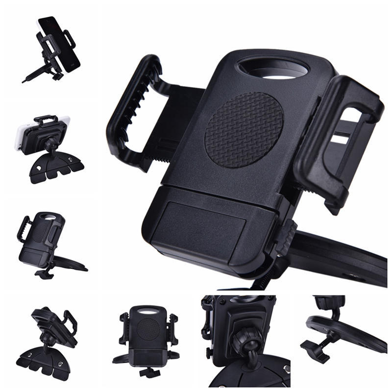 Univerzální Auto Cd Slot Držák Držák Stojanu Stojánek Pro Mobily Iphone Samsung