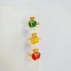 Unique Vietnamese Coin Pouch Ring Charming Gold Plated Brass Ring With Geometric Shape