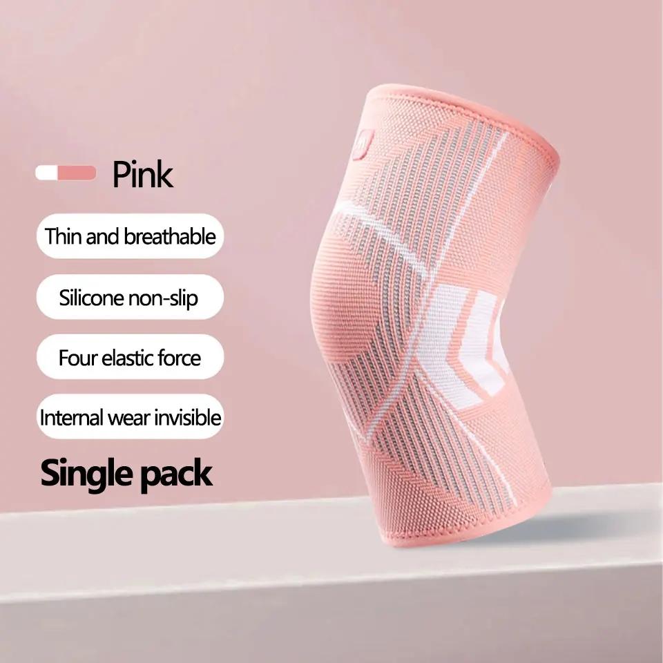 LOOGDEEL 1PCS Sport Knee Support Compression Kneepad Arthritis Joint Fitness Compression Sleeves Dancing Running Knee Protector