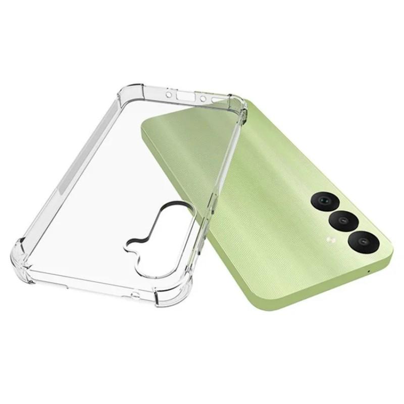 For Samsung Galaxy A35 5G Back Cover WANLONFENG TM Series 2.0mm Clear TPU Phone Case (Big Lens Hole)