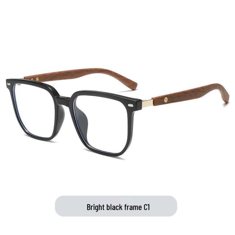 25 Styles TR Blue Light Blocking Glasses - Fashionable, Trendy, Wood Grain Temple