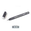 Japanese Colored Hook Line Pen Waterproof Art Supplies Anime Architectural Design Ink Tube Drawing Pen Watercolor Outline Marker
