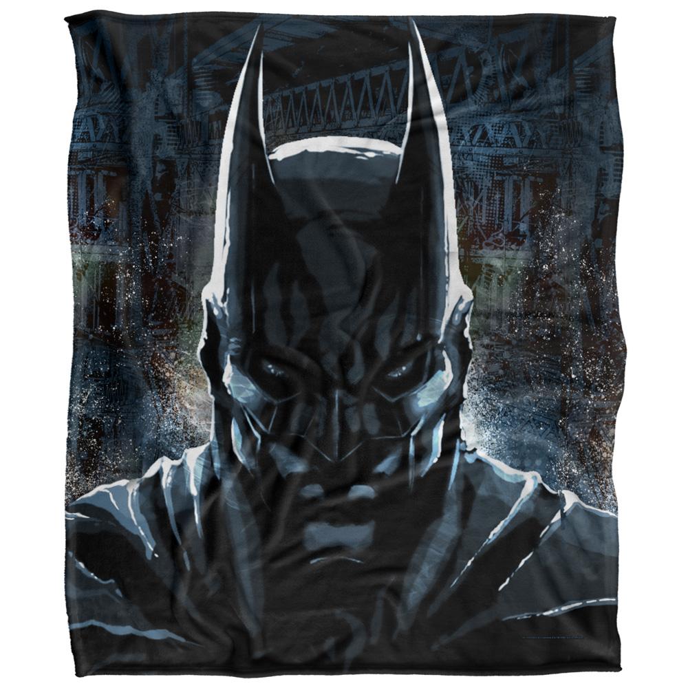 Batman Close Up Supersoft Blanket