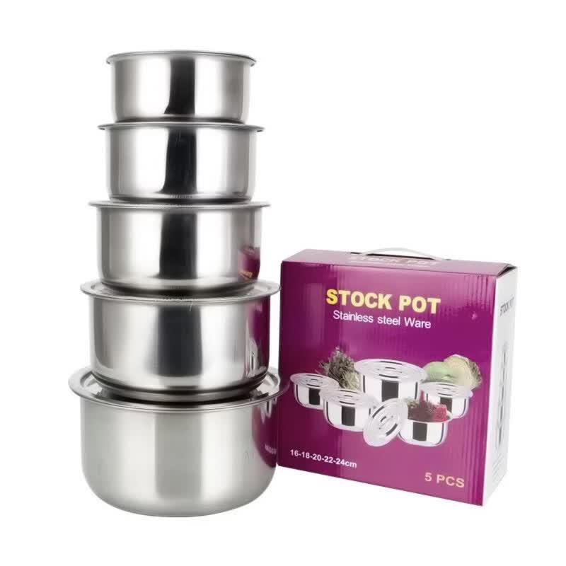 Lan Tuan Stainless Steel 3-Piece Cookware Set
