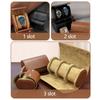 1/2/3 Sleuven Draagbare Leren Horloge Opbergdoos Duurzame Polshorloge Display Tas Horloge Verpakking