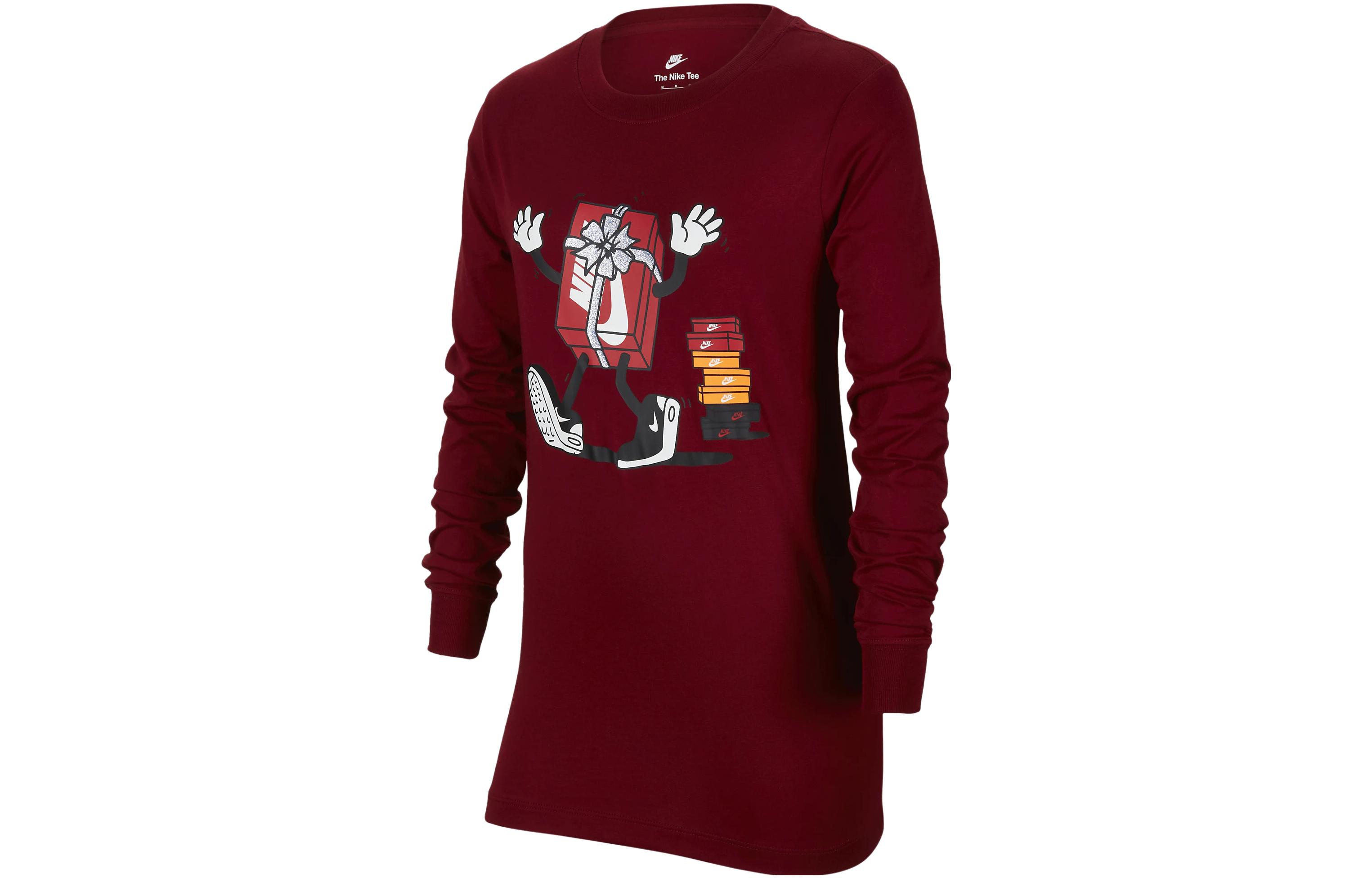 

Nike Kids T Shirts Crew Neck Moderate FJ6387-677 L