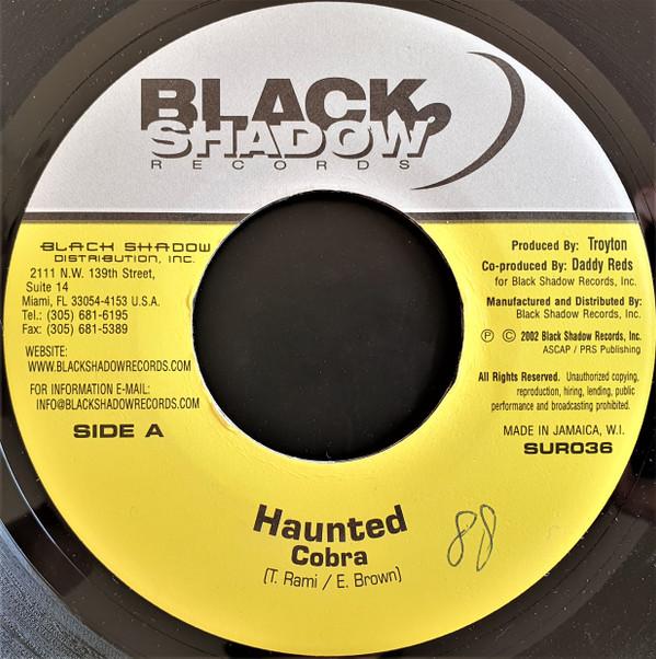 

7inch Record MAD COBRA - Haunted SUR036 Black Shadow Re 2002 US Reggae, Ska & Dub Used
