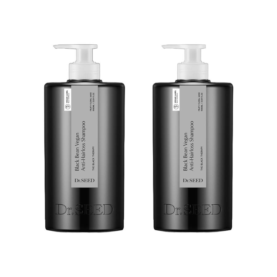 DR.SEED Linha Vegana Anti-Queda de Cabelo de Feijão Preto (Champô 1000ml · Tónico Capilar 150ml · Máscara de Tratamento Capilar 250ml) (13 opções)