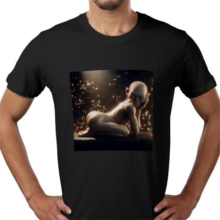 

Gollum LOTR Lord of the rings hobbit funny humour graphic T shirt tee all sizes XL