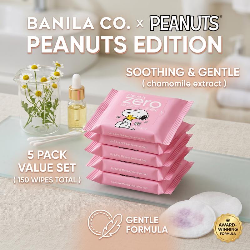 Banila Co. Clean It Zero Snoopy Eye & Lip Makeup Remover Wipes