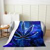 Geometric colored patterns digital-printed polyester Bedroom velvet flannel soft sofa cover blanket Fleece sofa cover blankets