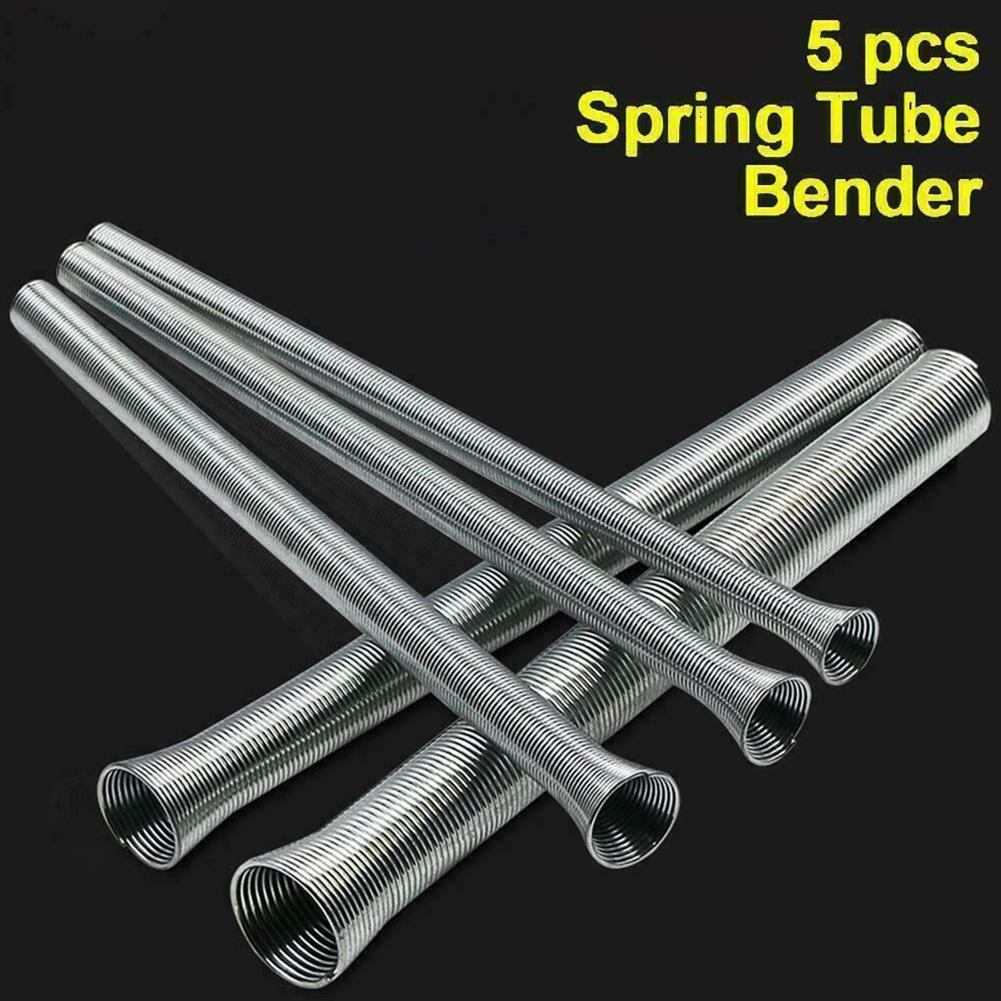 Equipment Pipe Bender Tube Pipe Bender 1 4 5 16 3 8 1 2 5 8 21cm Length Bending Good Elasticity Silver Spring Steel